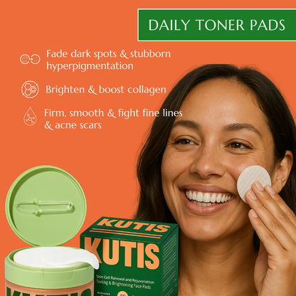 Skin Brightening Toner Pads